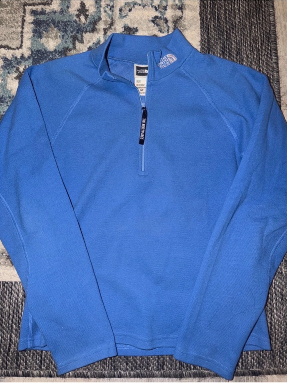 The North Face Women’s Bright Blue Quarter-Zip Pullover